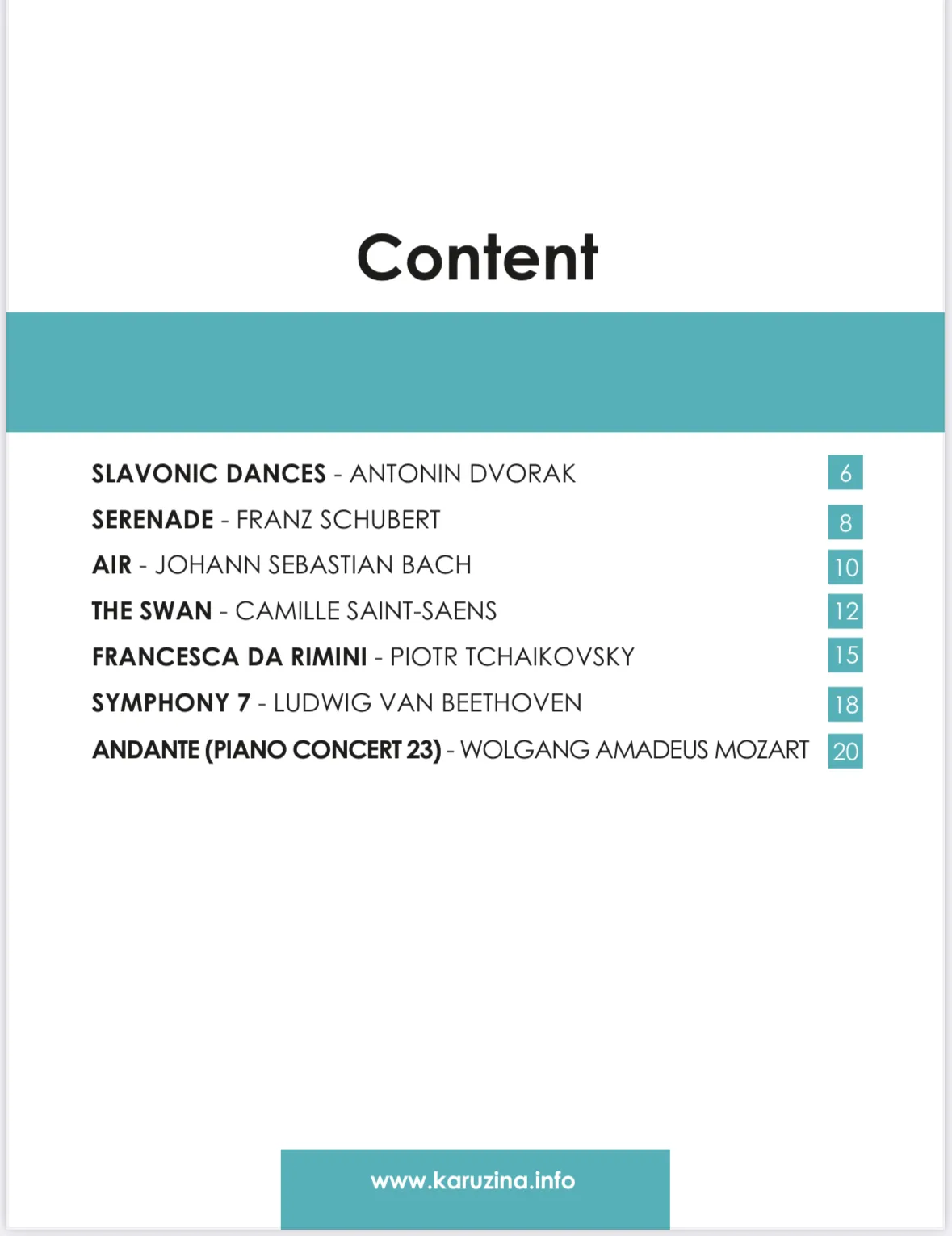 Classical music piano covers